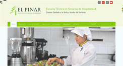 Desktop Screenshot of elpinar.org.mx