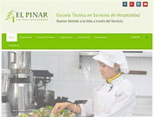 Tablet Screenshot of elpinar.org.mx